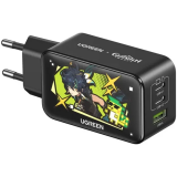 Сетевое зарядное устройство UGREEN Nexode Charger Genshin Impact Edition Black (10335GI)