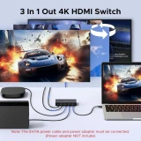 Переключатель HDMI UGREEN AW504 (55857)