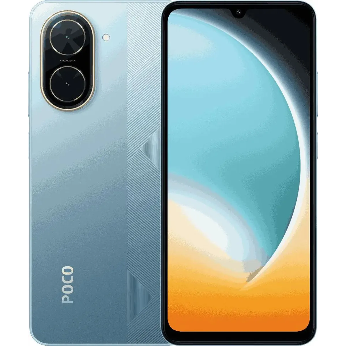 Смартфон Xiaomi Poco C71 3/64Gb Cool Blue - MZB0K2DRU