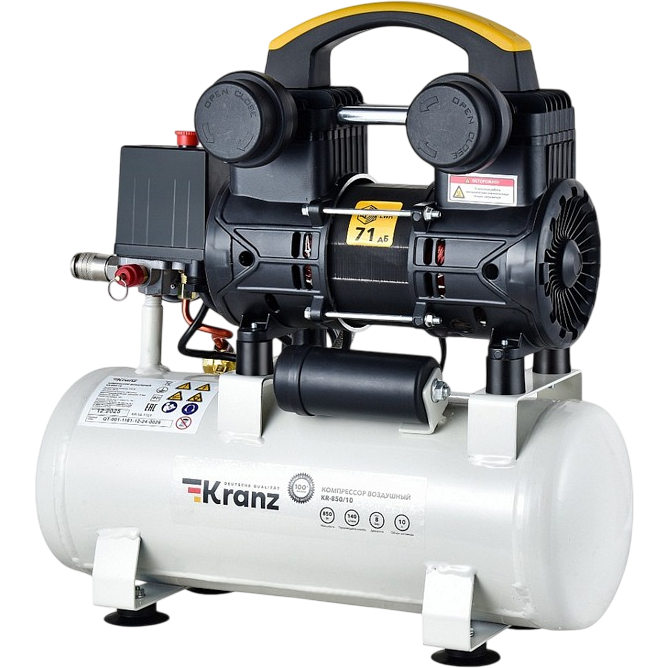 Компрессор KRANZ KR-850/10 - KR-16-1161 - фото 3