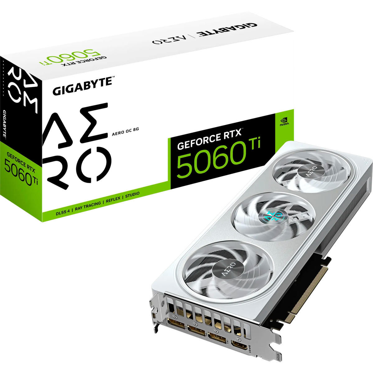Видеокарта NVIDIA GeForce RTX 5060 Ti Gigabyte AERO OC 8Gb (GV-N506TAERO OC-8GD) - фото 10