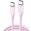 Кабель USB Type-C - USB Type-C, 1м, UGREEN US264 Pink - 65124