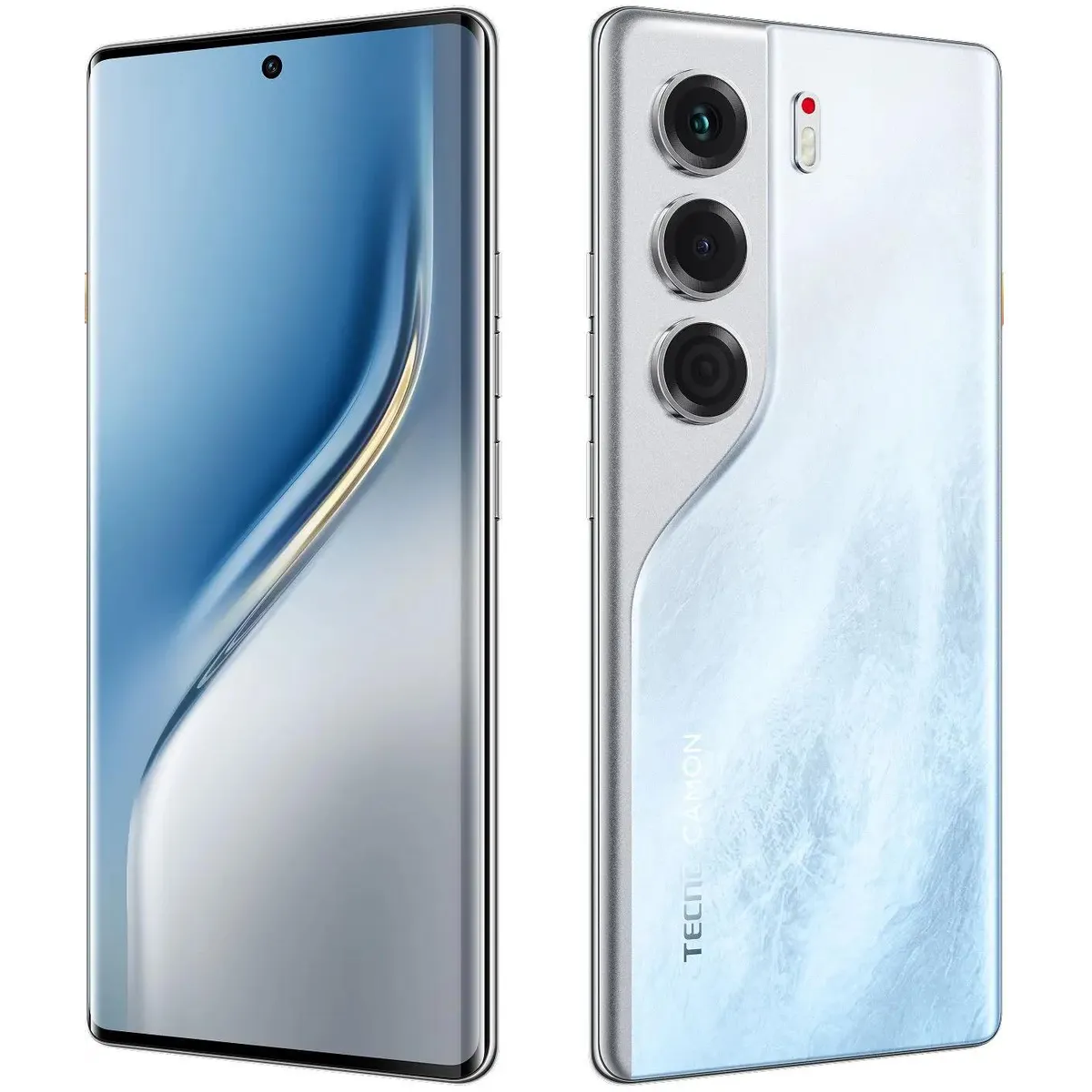 Смартфон TECNO Camon 40 Pro 4G 8/256Gb Glacier White - CM6 256+8 GLACIER WHITE - фото 3