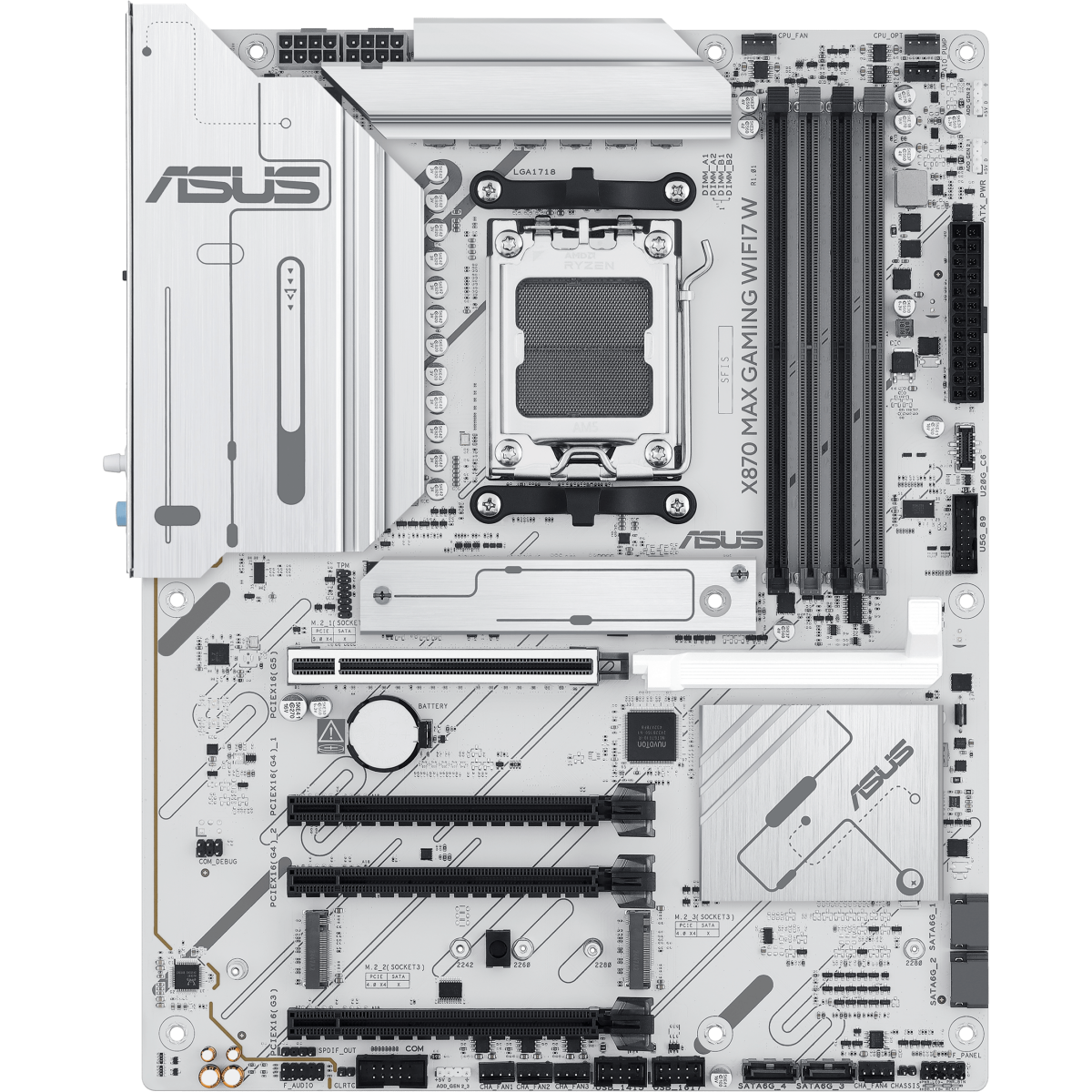 Материнская плата ASUS X870 MAX GAMING WIFI7 W