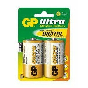 Батарейка GP 13AU Ultra Alkaline (D, 2 шт.) - 13AU-BC2 ULTRA