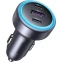 Автомобильное зарядное устройство UGREEN EC307 Grey (45843)