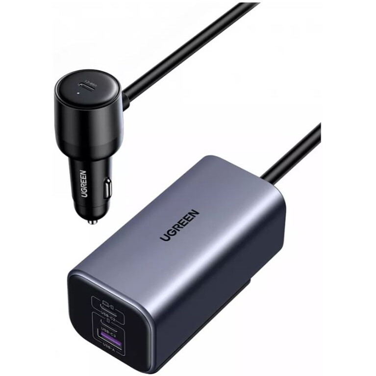Автомобильное зарядное устройство UGREEN EC706 Grey - 35571