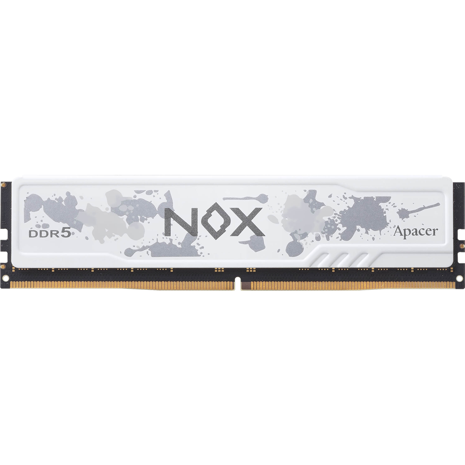 Оперативная память 16Gb DDR5 6000MHz Apacer NOX White (AH5U16G60C622MWAA-1)