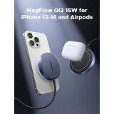 Беспроводное зарядное устройство UGREEN W703 Grey (55206)