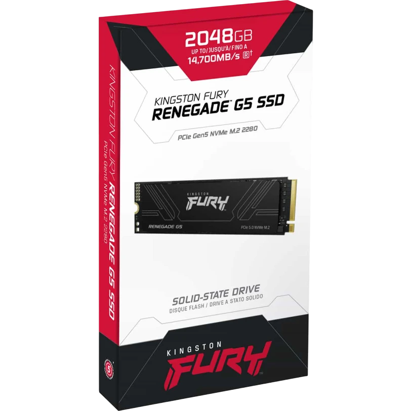 Накопитель SSD 2Tb Kingston FURY Renegade G5 (SFYR2S/2T0) - фото 3