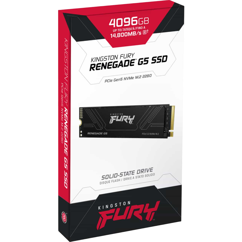 Накопитель SSD 4Tb Kingston FURY Renegade G5 (SFYR2S/4T0) - фото 3