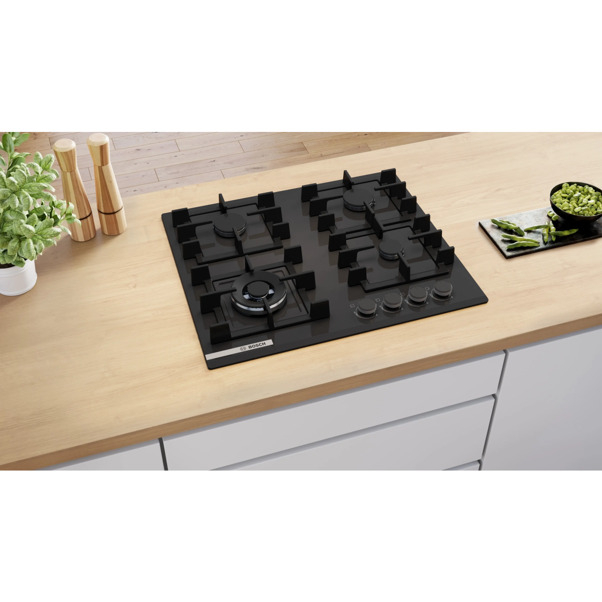 Газовая варочная панель Bosch PNK6B6P40R - фото 4