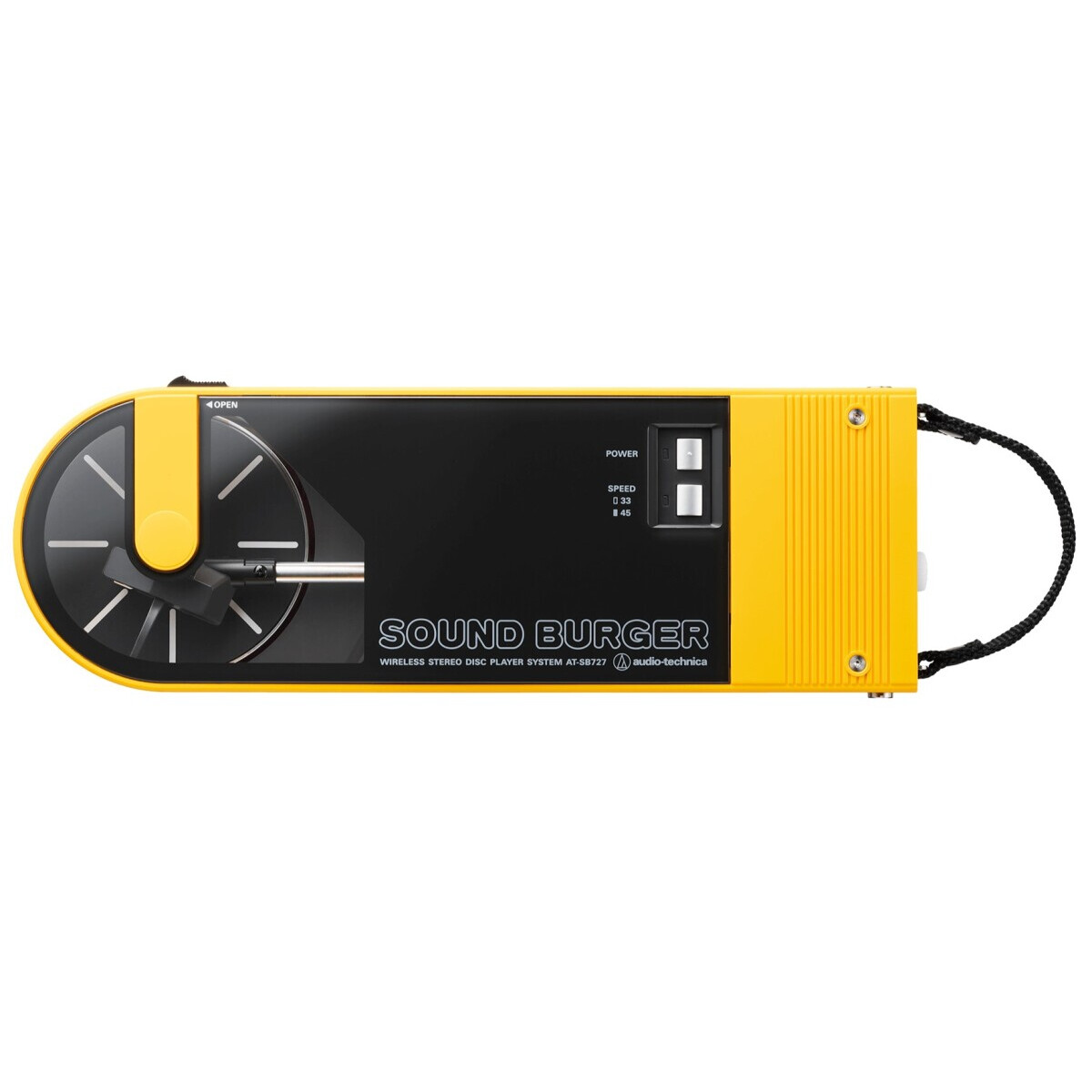 Виниловый проигрыватель Audio-Technica AT-SB727 Yellow - фото 3