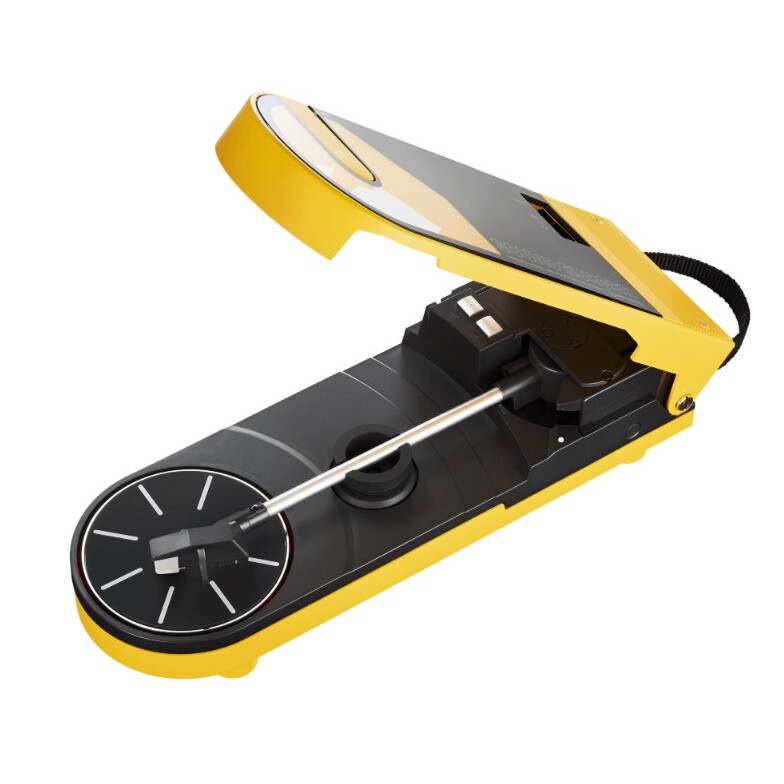 Виниловый проигрыватель Audio-Technica AT-SB727 Yellow - фото 5