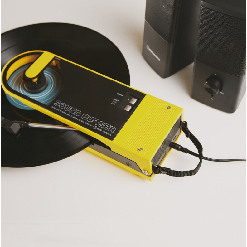 Виниловый проигрыватель Audio-Technica AT-SB727 Yellow - фото 9