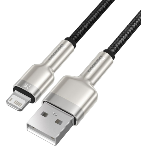 Кабель USB - Lightning, 1м, Baseus CALJK-A01 - фото 3
