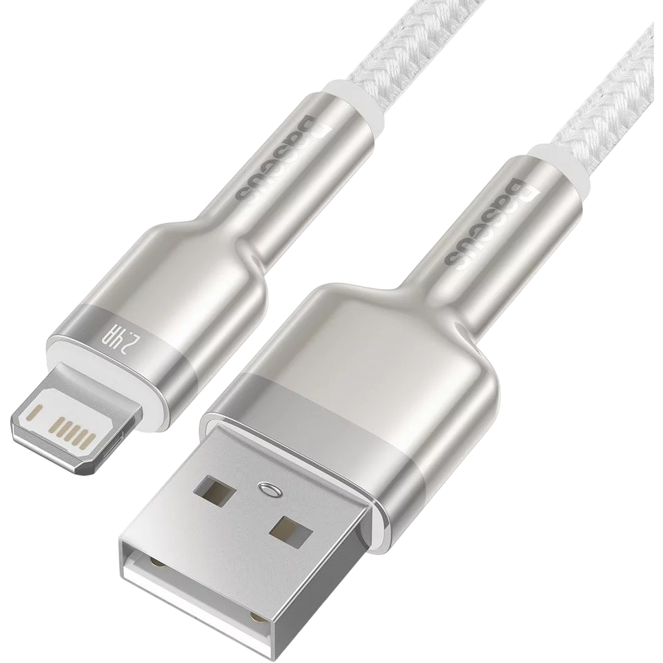 Кабель USB - Lightning, 1м, Baseus CALJK-A02 - фото 3
