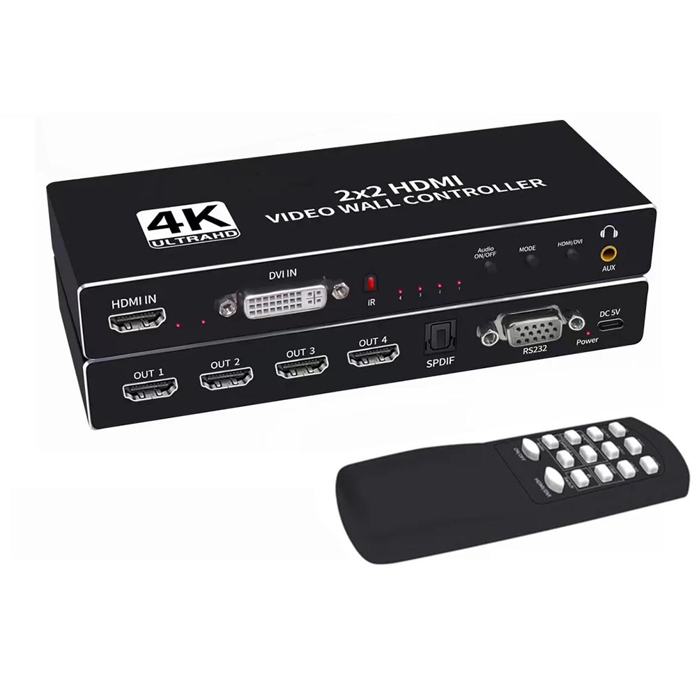 Контроллер видеостены Orient HSP2X2WN - 33206