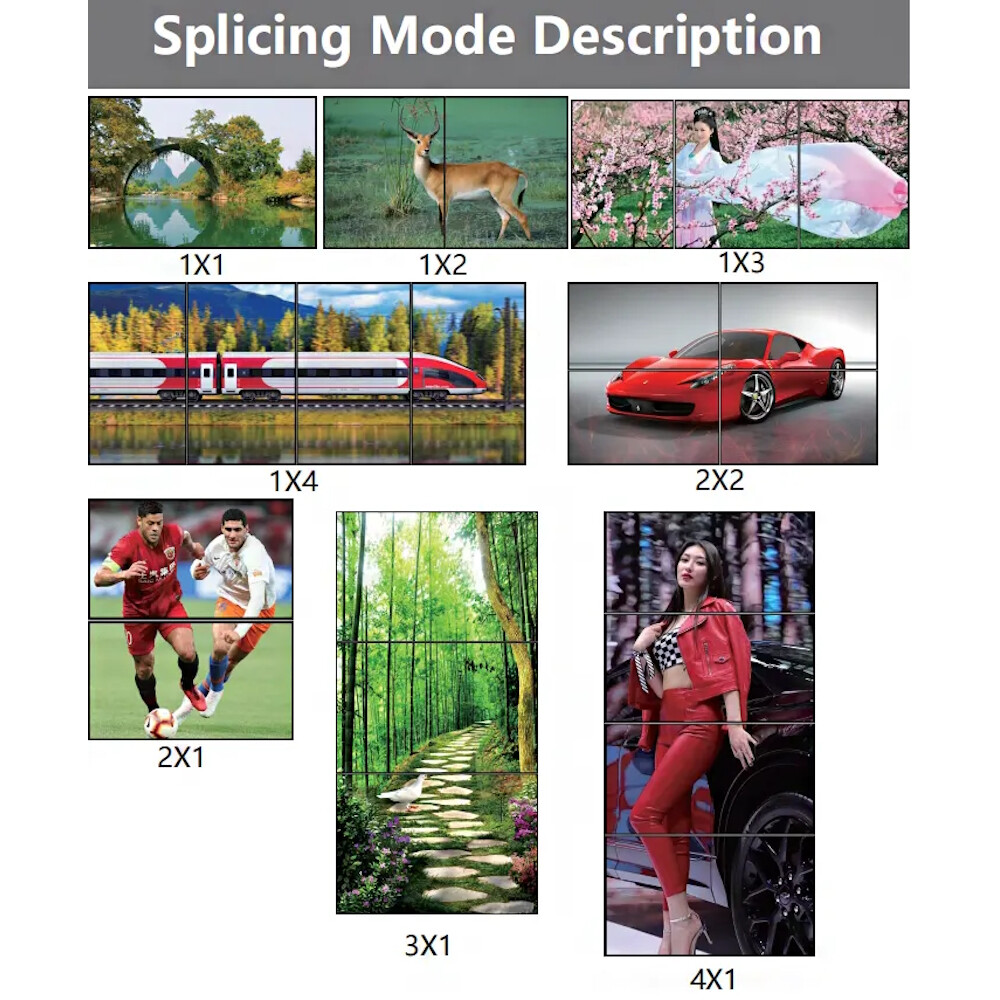 Контроллер видеостены Orient HSP2X2WN - 33206 - фото 5