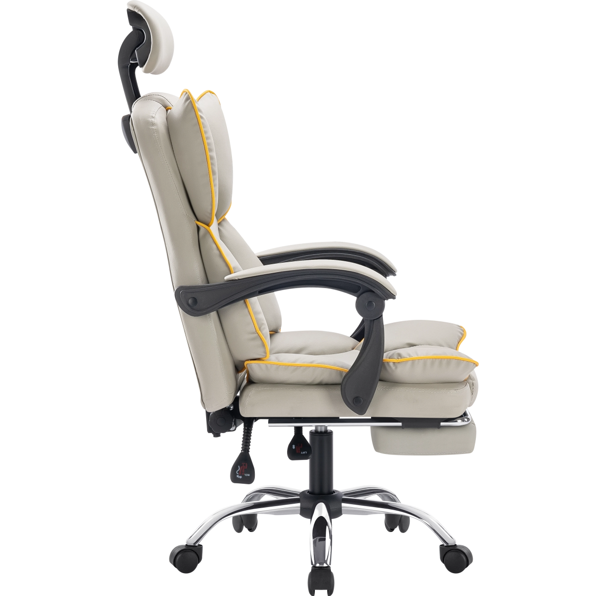 Игровое кресло Defender Ego Beige - 64050 - фото 3