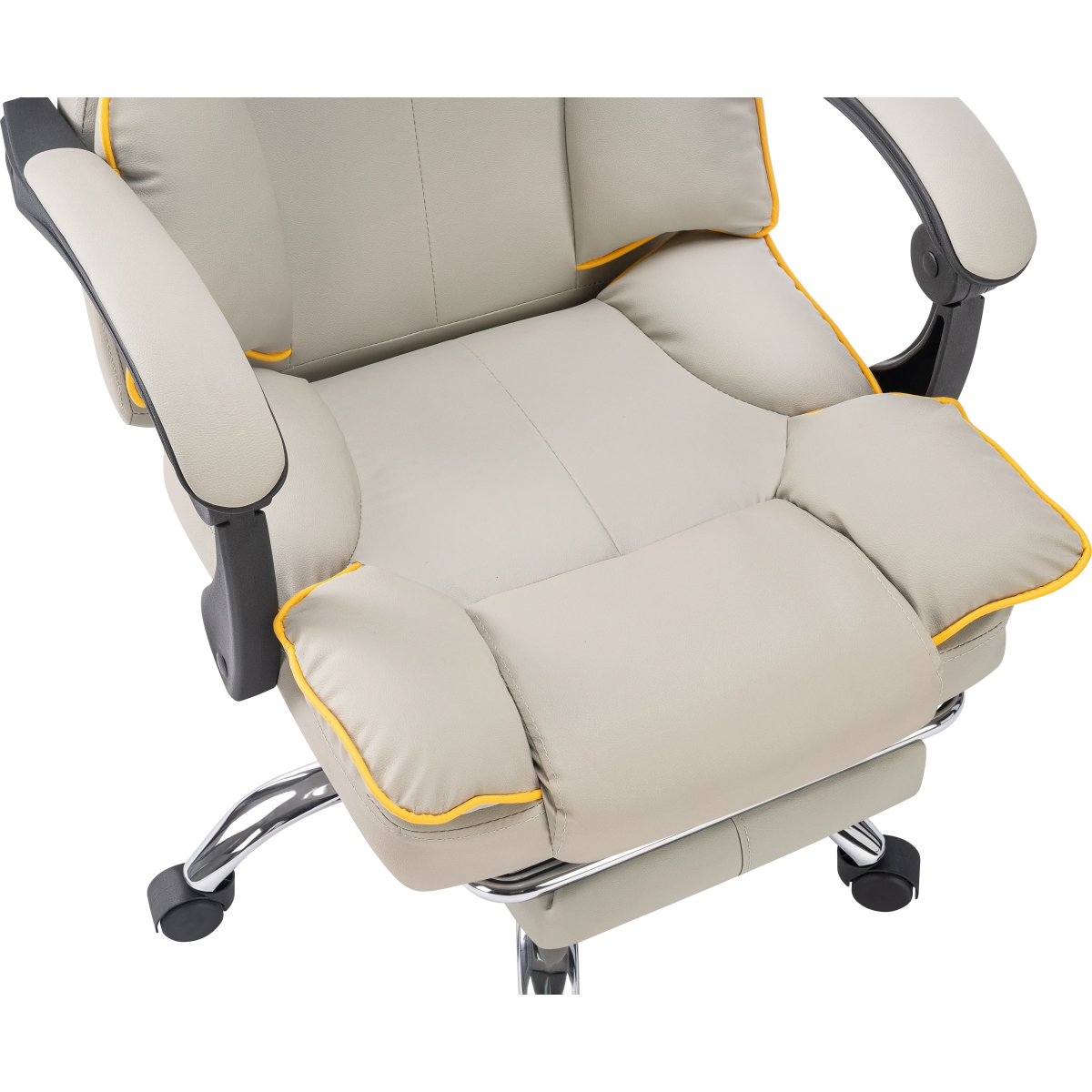 Игровое кресло Defender Ego Beige - 64050 - фото 8