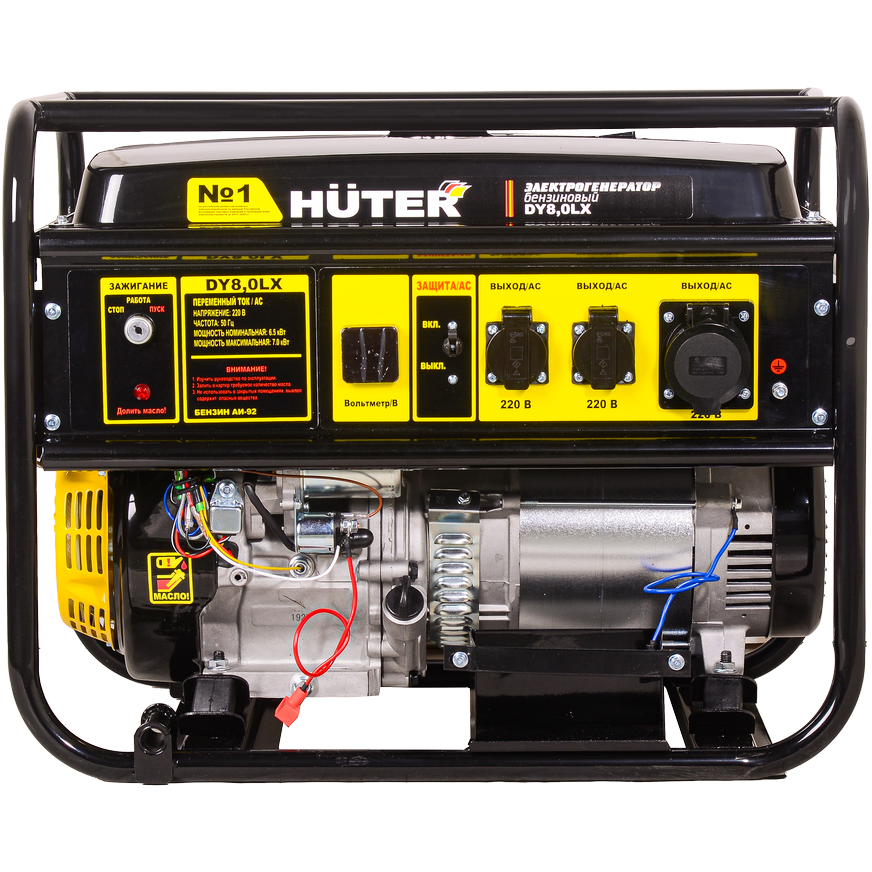 Генератор Huter DY8,0LX - 64/1/76 - фото 4