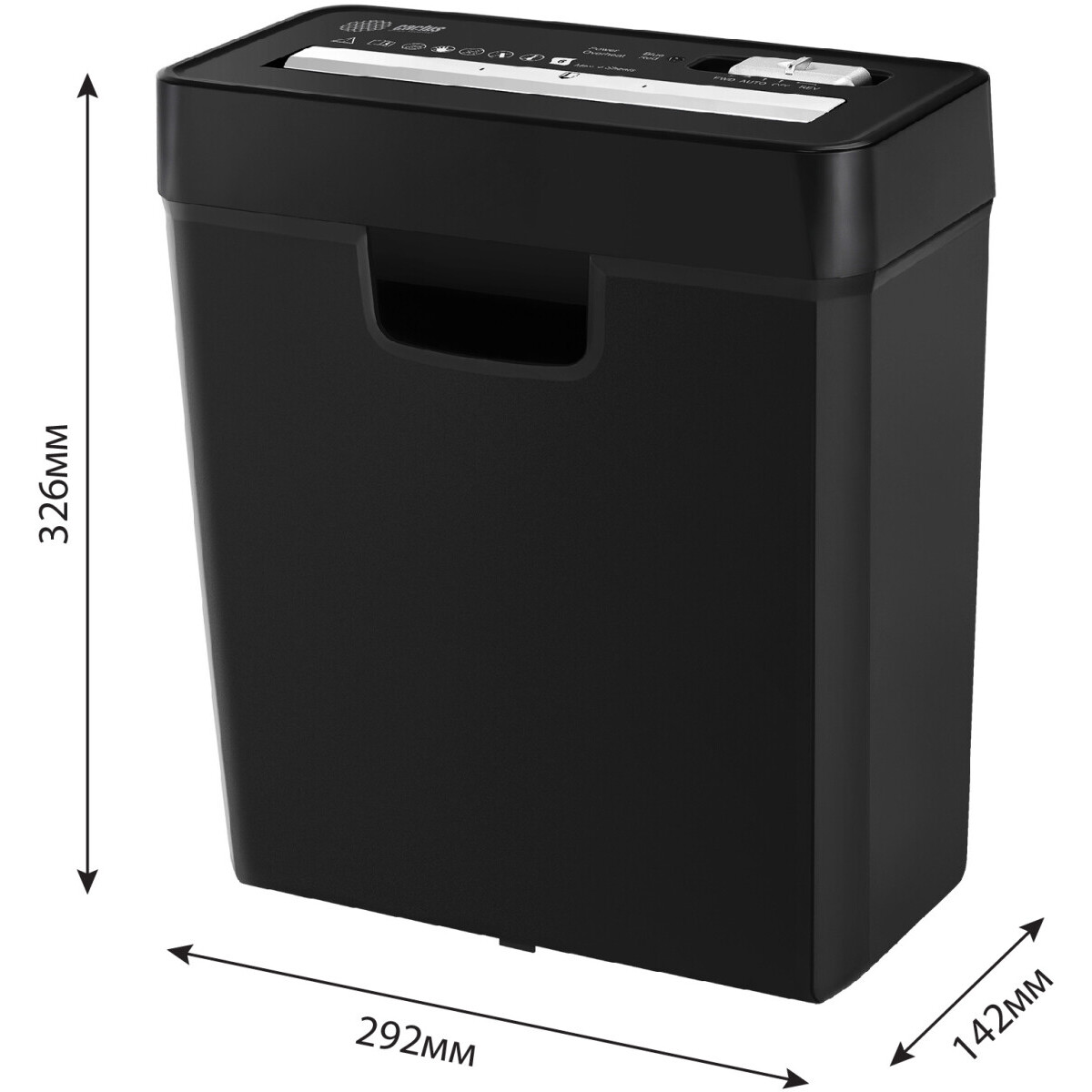 Уничтожитель бумаги (шредер) Cactus CS-SH-P2 - фото 5