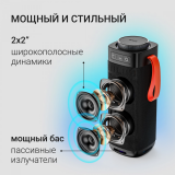 Портативная акустика Digma D-PS1522 Black (PS1522B)