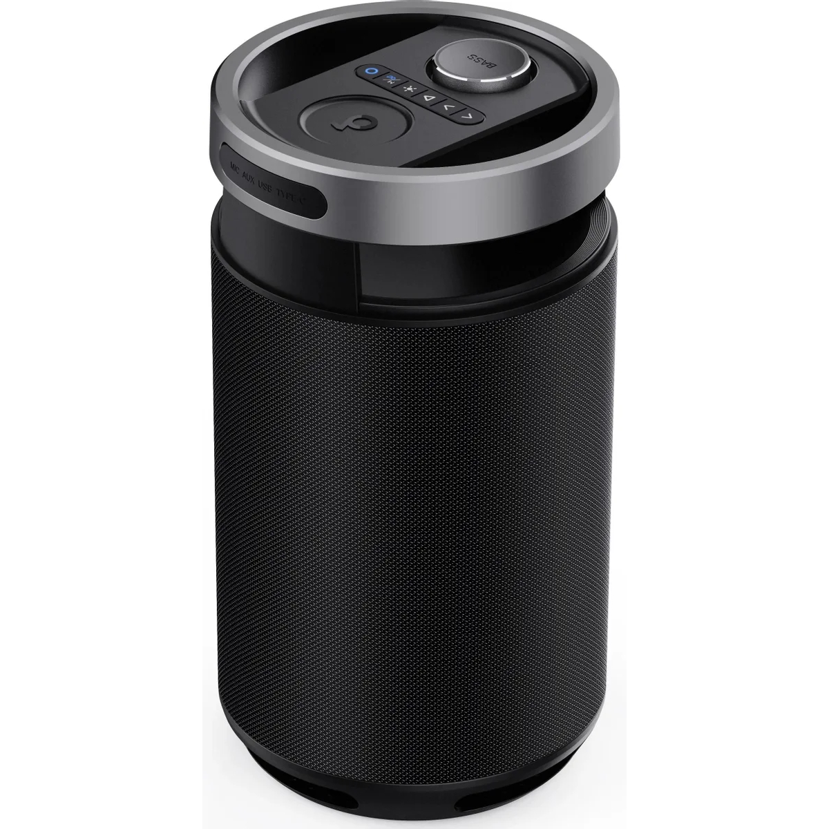 Портативная акустика Hyundai H-MC1241 Black - фото 2