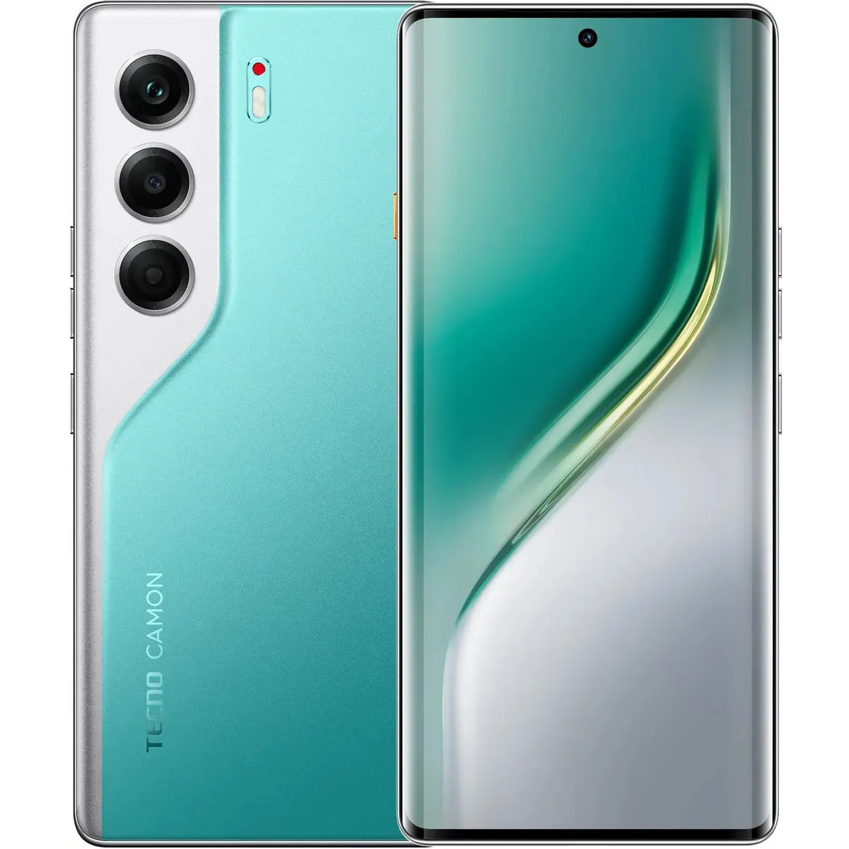 Смартфон TECNO Camon 40 Pro 5G 12/256Gb Emerald Lake Green - CM7 256+12 EMERALD LAKE GREEN