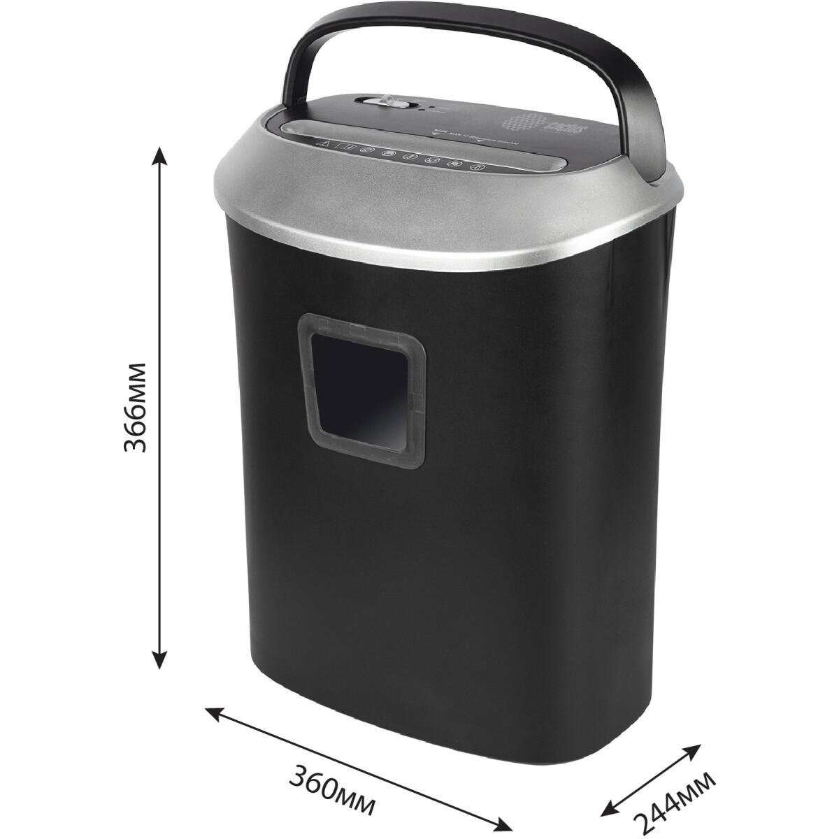 Уничтожитель бумаги (шредер) Cactus CS-SH-P6 - фото 5