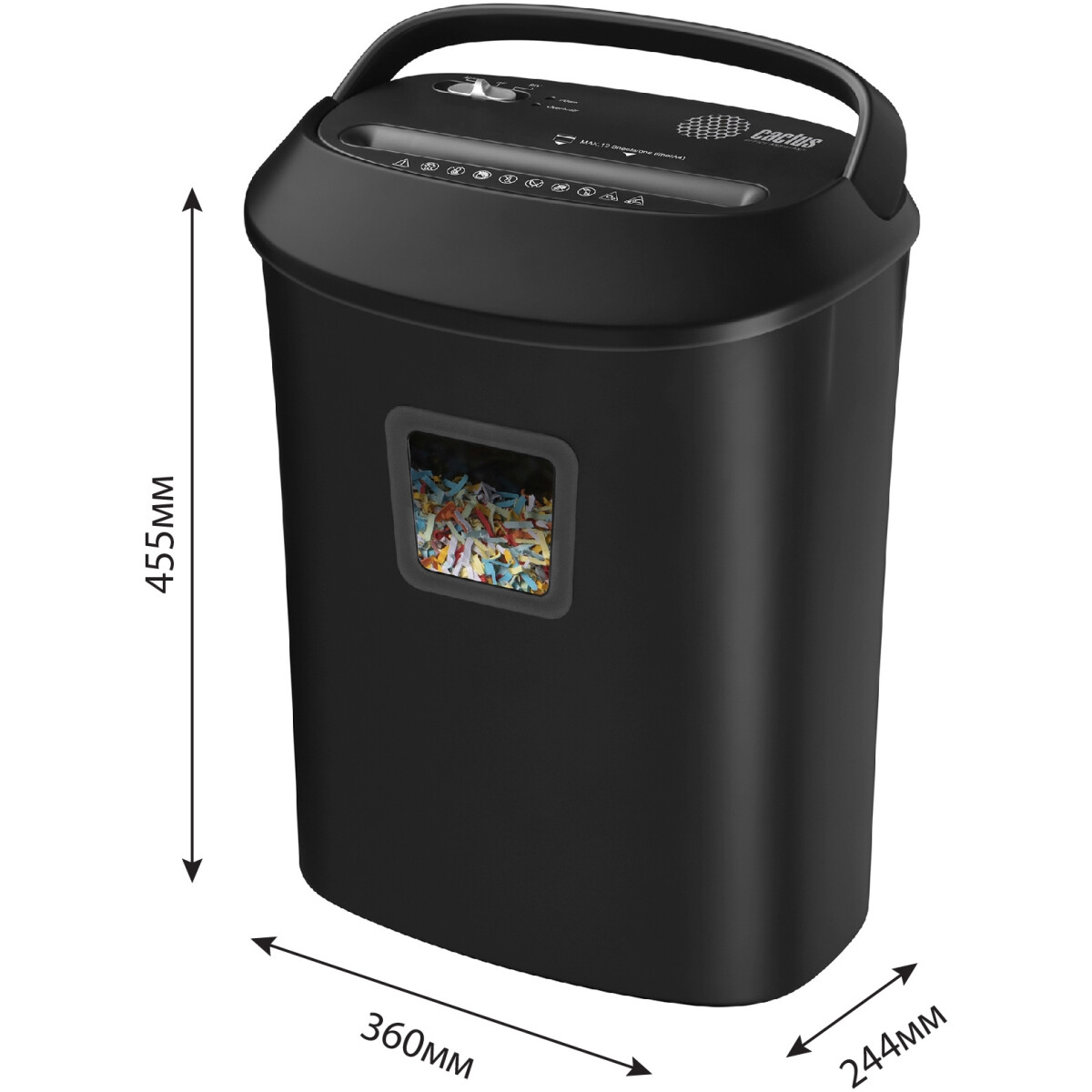 Уничтожитель бумаги (шредер) Cactus CS-SH-P8 - фото 4