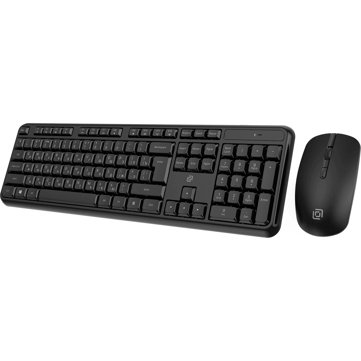 Клавиатура + мышь Oklick S277W Black - 2066172 - фото 2