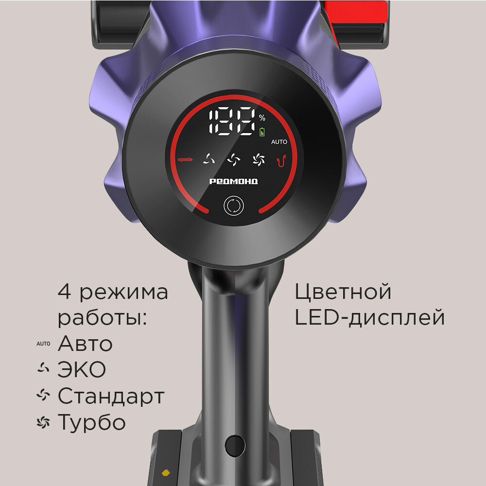 Пылесос REDMOND VH1319 - фото 6