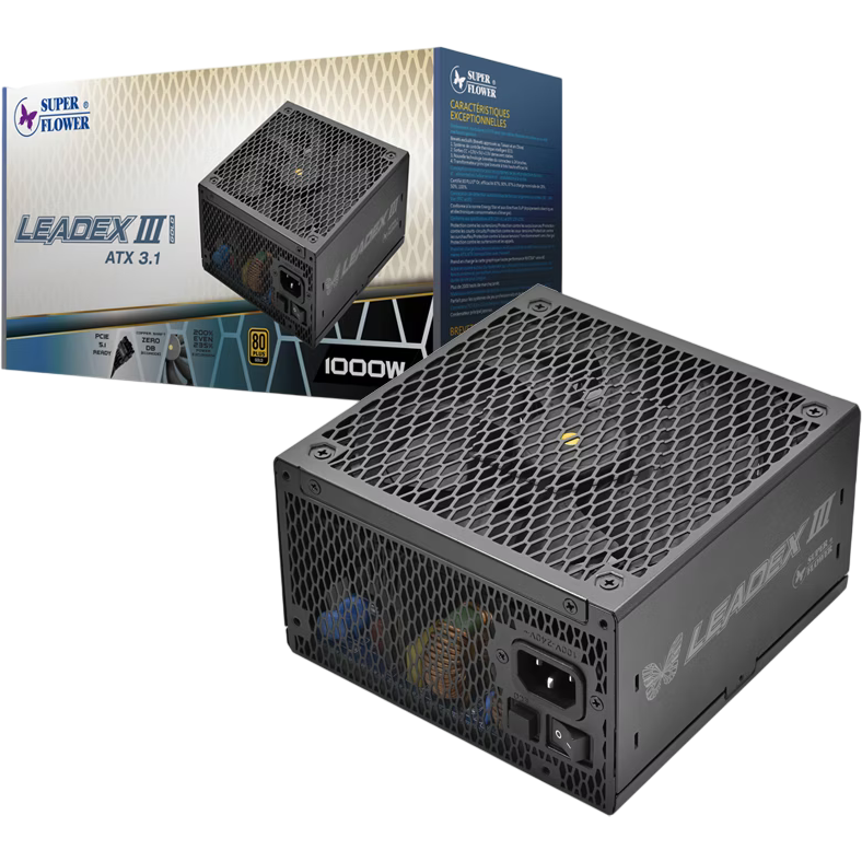 Блок питания 1000W Super Flower Leadex III Gold (SF-1000F14GE) - фото 6