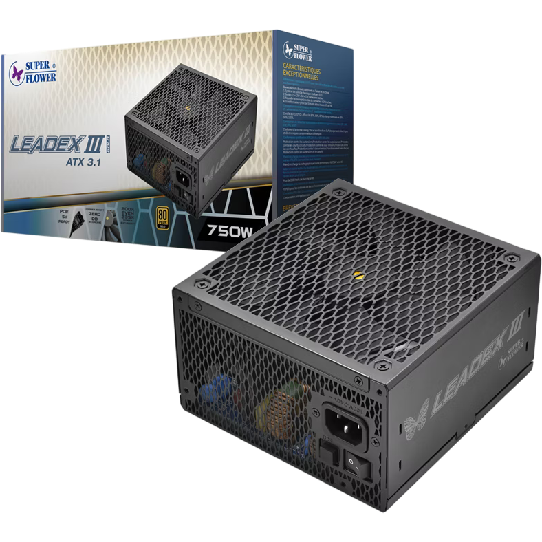 Блок питания 750W Super Flower Leadex III Gold (SF-750F14GE) - фото 6