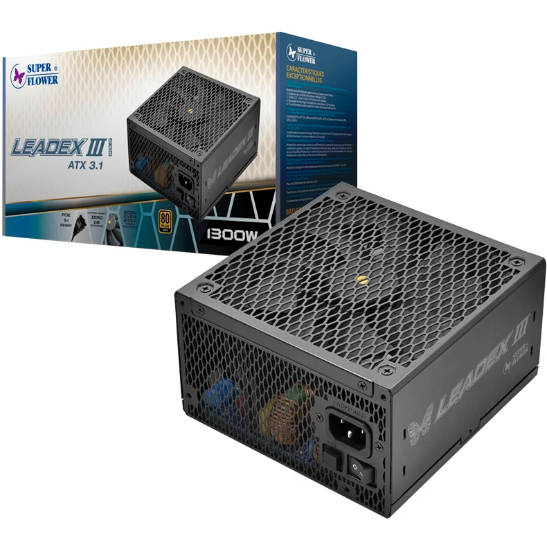 Блок питания 1300W Super Flower Leadex III Gold (SF-1300F14GE) - фото 7