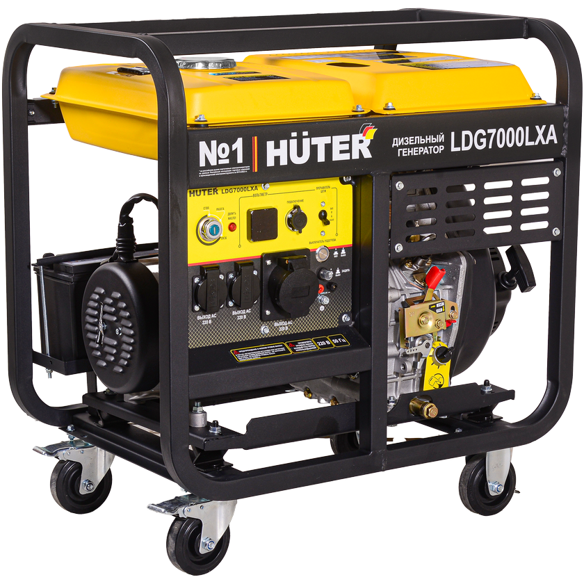 Генератор Huter LDG 7000LXA - 64/2/8 - фото 3