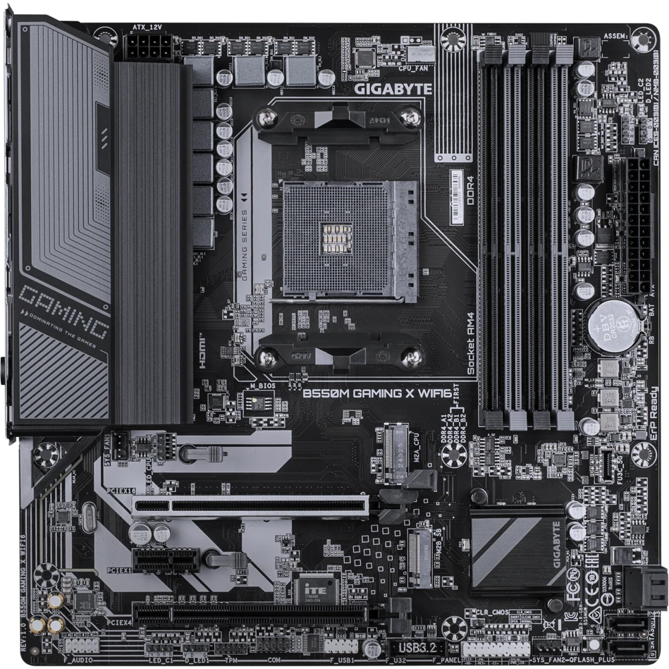ПК AMD Ryzen 5 5600XT / AMD RX 7650 / 16 ГБ / SSD 1 ТБ