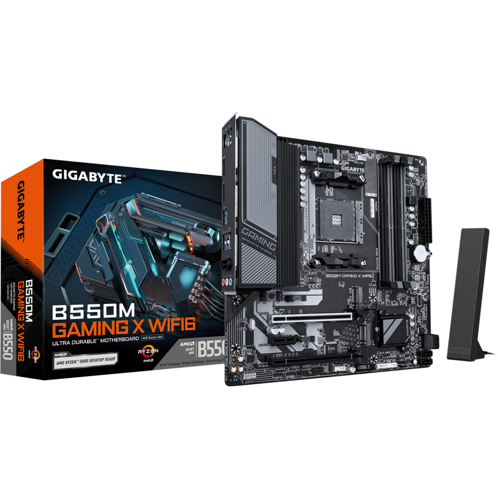 Материнская плата Gigabyte B550M GAMING X WIFI6 - фото 4
