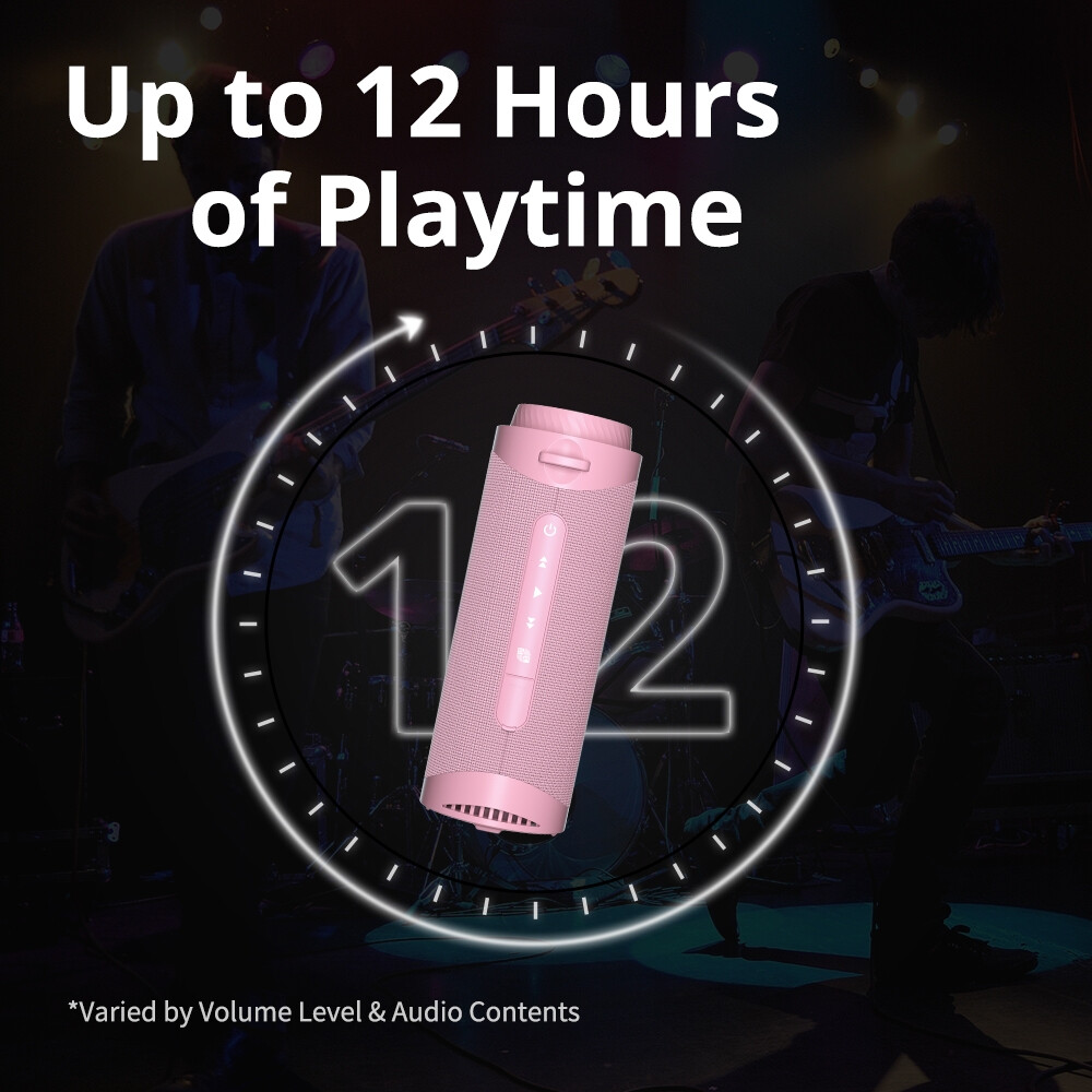 Портативная акустика Tronsmart T7 Pink - фото 12