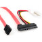 Кабель SATA + Molex - SATA Slimline, Cablexpert CC-SATA-C1-N - фото 2