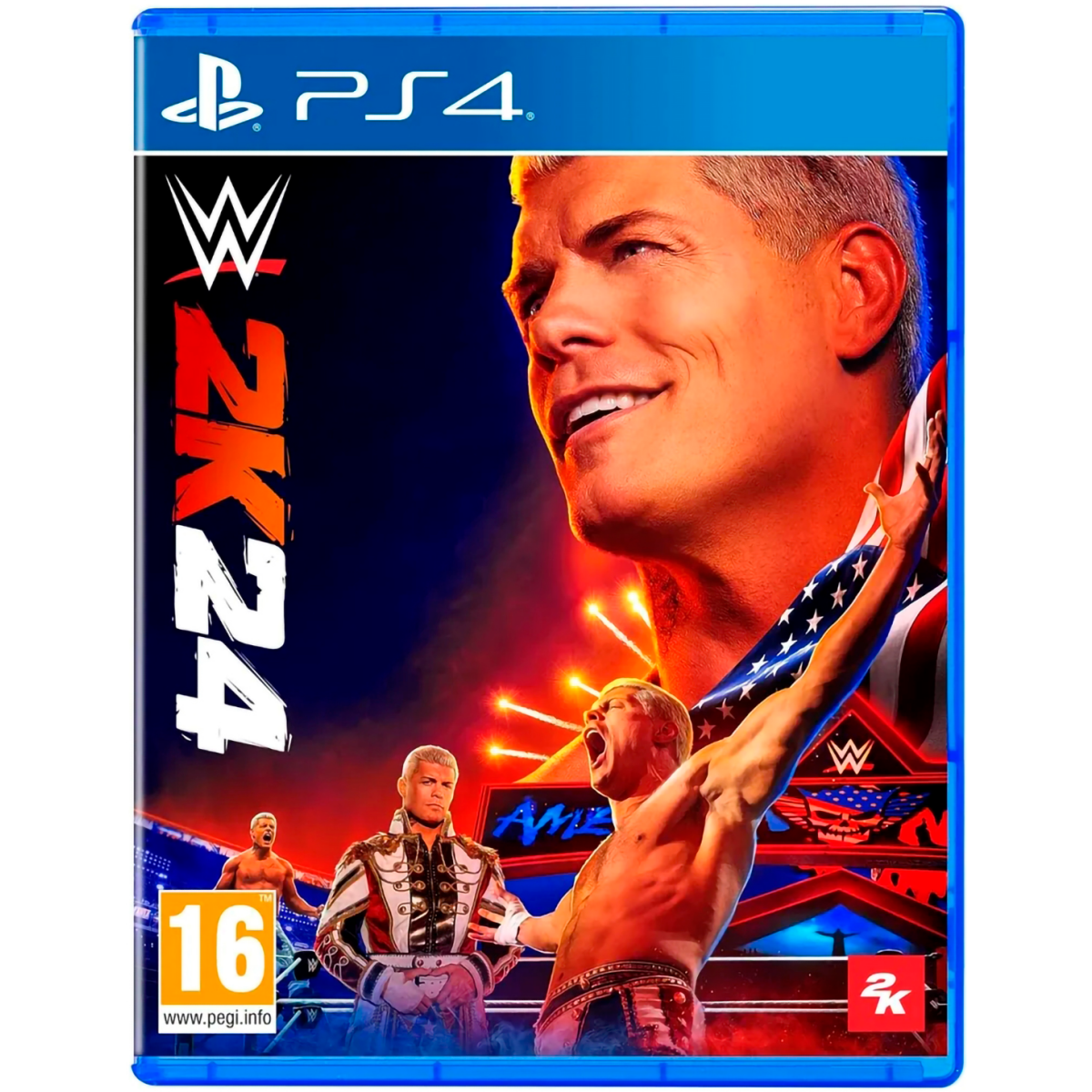 Игра WWE 2K24 для Sony PS4 (Английская версия)