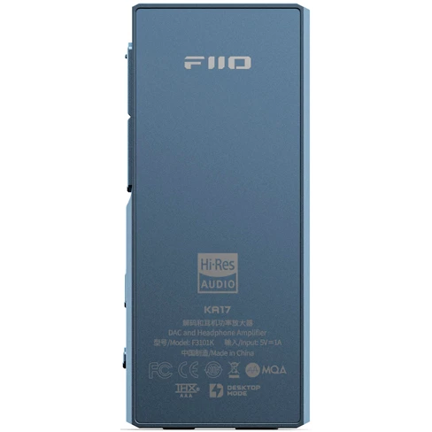 Усилитель для наушников FiiO KA17 (F3101K) Blue - фото 2