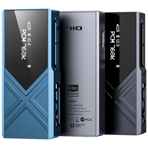 Усилитель для наушников FiiO KA17 (F3101K) Blue - фото 3