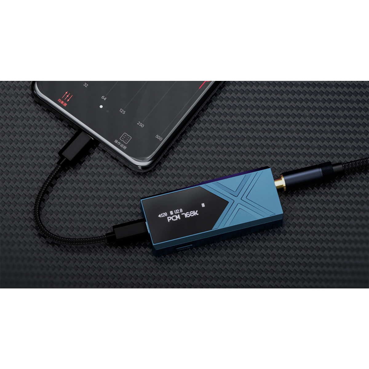Усилитель для наушников FiiO KA17 (F3101K) Blue - фото 4