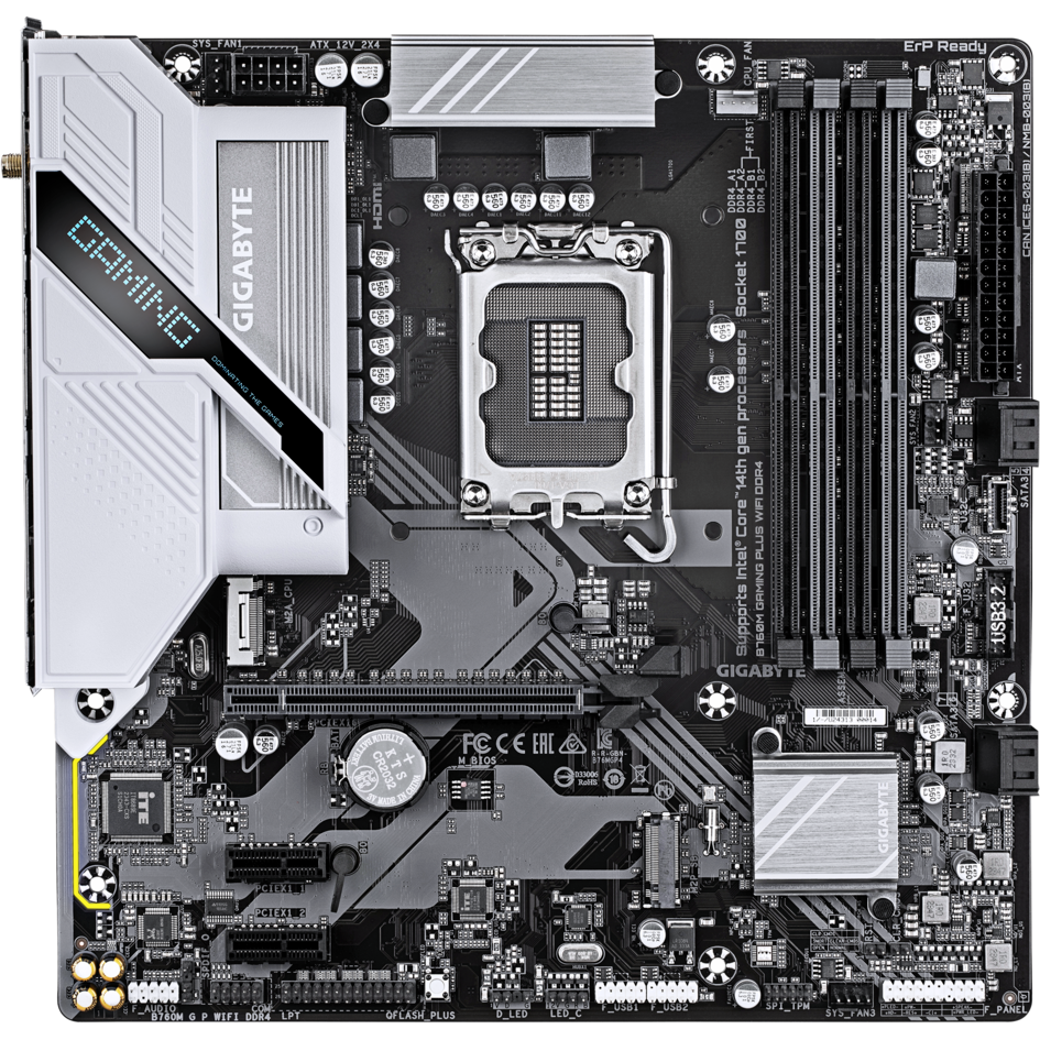 Материнская плата Gigabyte B760M GAMING PLUS WIFI DDR4