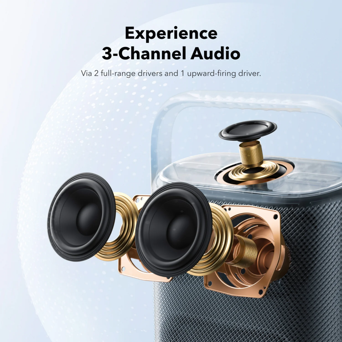 Портативная акустика Anker Soundcore Motion X500 Black Deluxe - A3131011 - фото 4