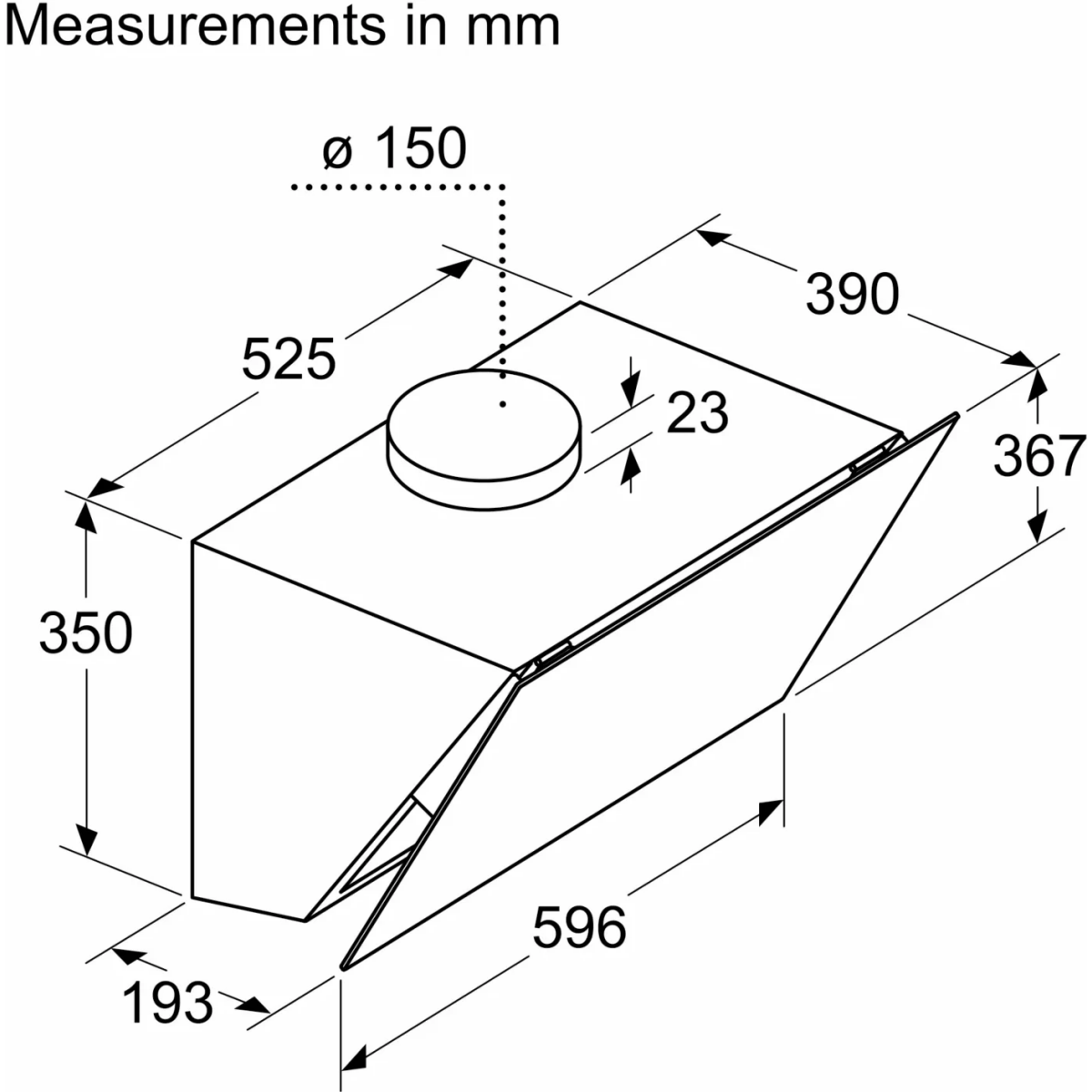 Вытяжка Bosch DWK66PJ20T - фото 4
