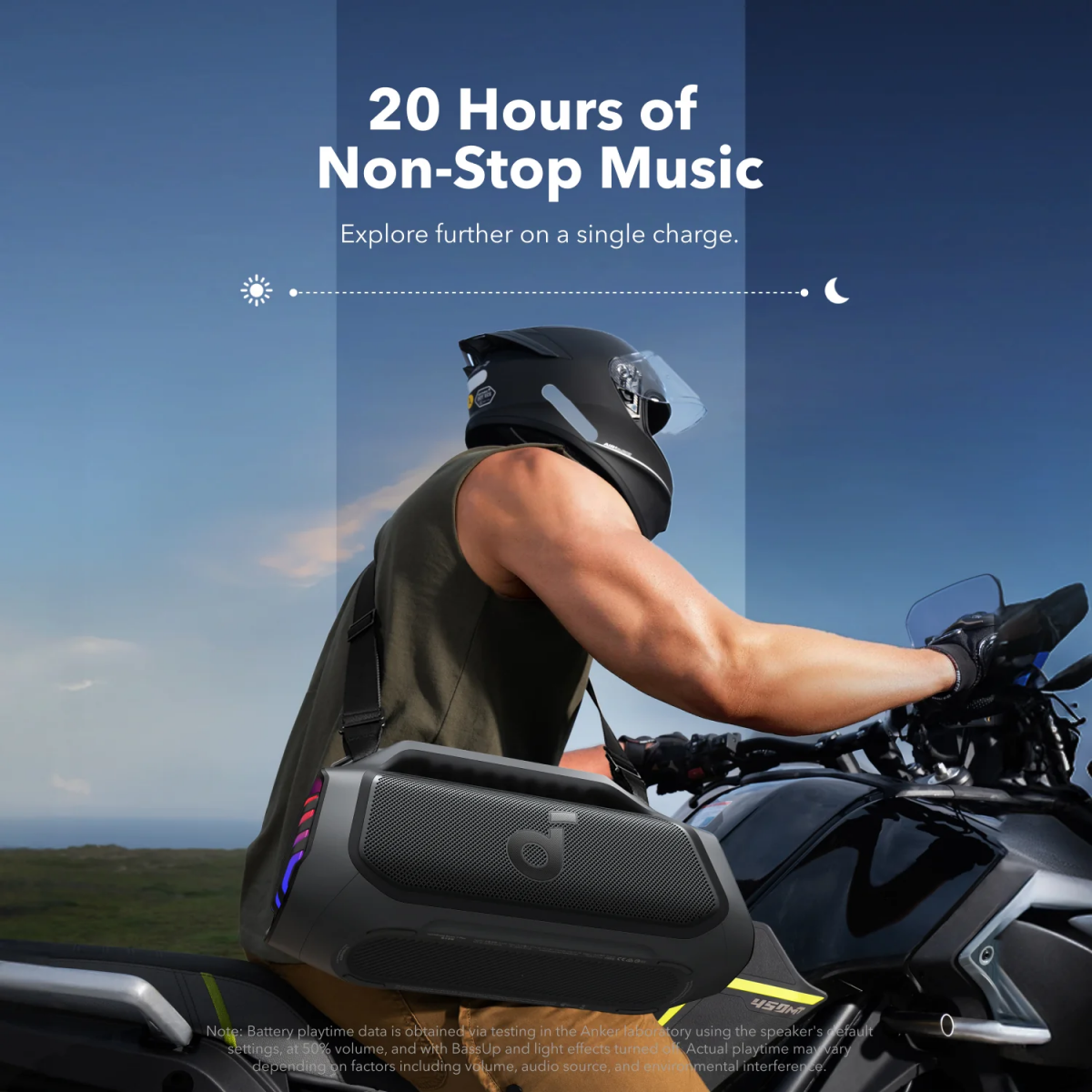 Портативная акустика Anker Soundcore Boom 2 Plus Phantom Black - A3134011 - фото 5